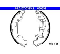 Mâchoires de frein 03.0137-0399.2 ATE pour OPEL AGILA