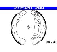 Jeu de mâchoires de frein ATE 03.0137-0424.2