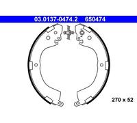 Mâchoires de frein 03.0137-0474.2 ATE pour MITSUBISHI L200 L400 Autobus/Autocar