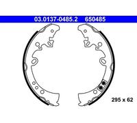 ATE 03.0137-0485.2 Jeu de mâchoires de frein pour TOYOTA