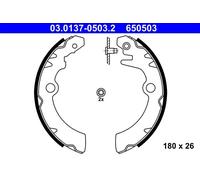 ATE Mâchoires de frein 03.0137-0503.2 pour Suzuki et Nissan