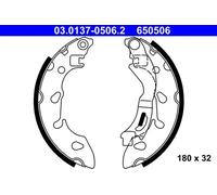 Mâchoires de frein 03.0137-0506.2 ATE pour FIAT FORD
