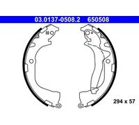 ATE Jeu de mâchoires de frein arrière 03.0137-0508.2 pour VW Amarok