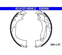 Mâchoires de frein 03.0137-0508.2 ATE pour VW AMAROK Camion plate-forme/Châssis