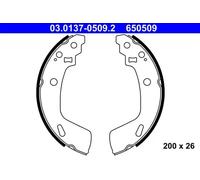 Mâchoires de frein 03.0137-0509.2 ATE pour SUZUKI SWIFT IV