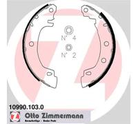 ZIMMERMANN 10990.103.0 Jeu de mâchoires de frein