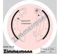 Mâchoires de frein 10990.103.9 ZIMMERMANN pour BMW SUZUKI