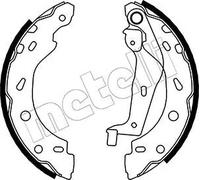 Jeu De Mâchoires De Frein Metelli 53-0237 pour Mercedes Benz Smart