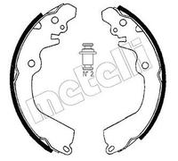 Mâchoires de frein 53-0257 METELLI pour MITSUBISHI LANCER III Station Wagon