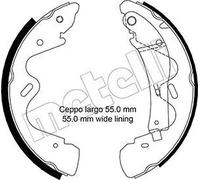 Mâchoires de frein 53-0291 METELLI pour NISSAN TERRANO II CABSTAR E