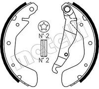 Mâchoires de frein 53-0308 METELLI pour OPEL CHEVROLET
