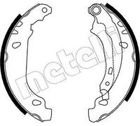 Jeu De Mâchoires De Frein Metelli 53-0328 pour Peugeot