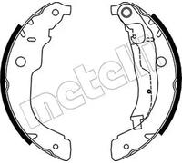 Jeu De Mâchoires De Frein Metelli 53-0333 pour Citroën Peugeot