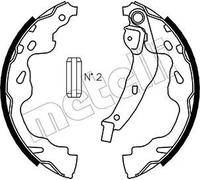 Mâchoires de frein 53-0438 METELLI pour SUZUKI OPEL TOYOTA CITROËN PEUGEOT