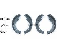 Mâchoires de frein 91063100 TEXTAR pour TOYOTA RAV 4 II