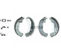 Mâchoires de frein 91081700 TEXTAR pour SMART RENAULT