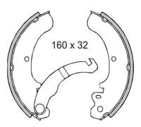 Rms Classic Piaggio Ape 50cc 225120220 Brake Shoes Argenté
