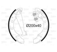 Mâchoires de frein Essieu arrière 562080 VALEO pour AUDI VW SEAT SKODA