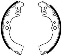 Mâchoires de frein Essieu arrière C06017ABE ABE pour DAIHATSU SIRION MOVE