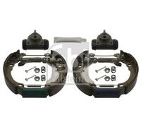 Febi bilstein 38746 Jeu de mâchoires de frein | Compatible avec: FIAT 500, 500 C, PANDA, PANDA Kasten/Schrägheck, FORD KA