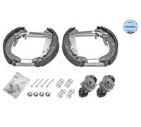 Mâchoires de frein Essieu arrière prémonté 614 533 0011 MEYLE pour OPEL CORSA B