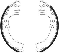 Mâchoires de frein GS8699 TRW pour DAIHATSU CUORE IV MOVE CUORE VI CUORE V