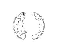 Jeu de mâchoires de frein à disque KAVO PARTS KBS-8914