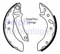 Mâchoires de frein LS1616 DELPHI pour FORD ESCORT V ORION III ESCORT V Turnier
