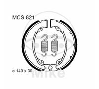 Mâchoires de Frein Post Avec Ressorts TRW Lucas pour Honda 500 GB Tt 1989-1990