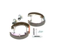 Bosch Jeu de mâchoires de frein 0 204 114 154 – Kit Super Pro tambours arrière prémonté