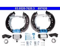 Mâchoires de frein prémonté 03.0520-7620.3 ATE pour CITROËN PEUGEOT