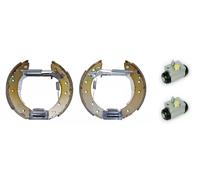 LPR Brakes Kit de freins OEK418, prémontés arrière, freins à tambours