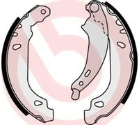 Brembo Jeu de mâchoires de frein S68524 – arrière pour Logan, Clio, Sandero, Thalia