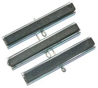 Mâchoires de rechange pour outil de rodage art. 1156 | Mâchoires 50 mm | K 220 | 3 pcs.