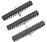 Mâchoires de rechange pour outil de rodage art. 1157 | Mâchoires 100 mm | K 180 | 3 pcs.