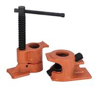 Mâchoires de serrage de tuyau de 3/4 pouces |Étau robuste en acier moulé pour le travail du bois, la plomberie, les armoires |Clip à ressort réglable et connexion filetée pour un (Normal)