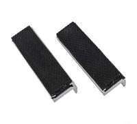 Mâchoires magnétiques en aluminium souple pour étaux métalliques - Convient pour maintenir du bois, du métal, du plastique et des articles tubulaires dans les ateliers et les travaux manuels (10,2 cm)