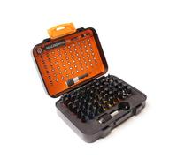 MACHOMAN 1MC061 Étui à embouts portable 61 pièces pour tournevis, équipé de 60 bits et 1 porte-embout magnétique 60 mm