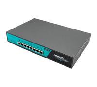 machpower nw-sp8 - 002 non-géré Fast Ethernet (10/100) énergie sur Ethernet (PoE) Noir Switch - Commutateur de réseau (IEEE 802.3 af, IEEE 802.3 at, IEEE 802.3 AZ, IEEE 802.3u, IEEE 802.3 x, Non Géré, Fast Ethernet (10/100), noir, 20 - 50 °C, 40 - 70 °C)