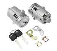 MACHSWON 1 paire de cylindres de serrure de porte de voiture avec 2 clés pour Chevrolet Silverado Tahoe Suburban pour Hummer H2 pour Cadillac avant gauche droite gobelet 15298924 pour GMC Sierra