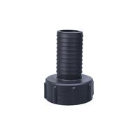MACHSWON Adaptateur de tuyau d'arrosage 1000 L IBC 60 mm pour réservoir d'eau de jardin raccord de valve vers 1-1/2"