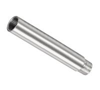 MACHSWON Bras d'extension de pommeau de douche, 150 mm, rallonge de pommeau de douche en acier inoxydable 304 1/2PT mâle vers filetage femelle 1/2PT