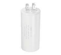 MACHSWON CBB60 Condensateur double 30 µF 450 V CA 25/085/21 ±5 % 50/60 Hz Cylindre 70 x 45 mm Blanc