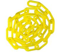 MACHSWON Chaîne en Plastique 2 m x 6 mm - Sécurité et Isolation Pour Poteaux Routiers, Installations de Transport, Clôture de Jardin