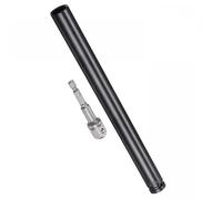 MACHSWON Ensemble d'accessoires pour douilles 1/2" de 19 mm de profondeur, 6 pans de 30,5 cm de long et adaptateur de tige hexagonale de 6,35 mm