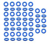 MACHSWON Ensemble de joints toriques pour injecteurs de carburant - Kits de réparation universels 50 pièces 7,52 mm x 3,53 mm Bleu