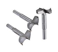 MACHSWON Forstner Lot de 3 forets Forstner en carbure de tungstène pour le bois, scie cloche 38 mm+40 mm+42 mm pour le travail du bois