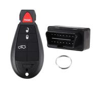 MACHSWON Kit de Remplacement pour télécommande de Voiture M3N5WY783X 433 MHz avec Puce 4 Boutons OBD2 pour Chrysler 300 2008-2012