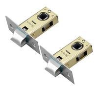 MACHSWON Lot de 2 loquets à mortaiser tubulaires plats en acier inoxydable 30 mm