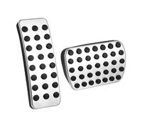 MACHSWON Lot de 2 plaquettes de pédales de frein et d'essence pour Mercedes-Benz 2013-2015 Classe A (W176) Classe B Classe GLA - Antidérapantes en acier inoxydable